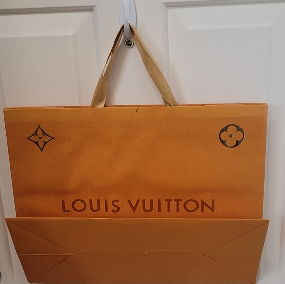 Authentic LV Holiday Paper Bag Tote 19.5" x 16" x 9" - Picture 3 of 10